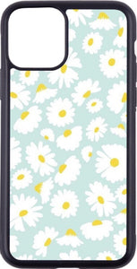 pastel blue daisy print case