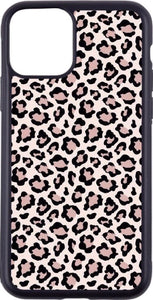 dusty pink leopard print case