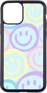 pastel smiley faces case