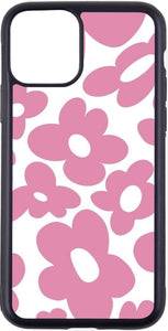 pink flower print case