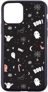 black “BOO!” print case