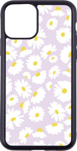 pastel purple daisy print case