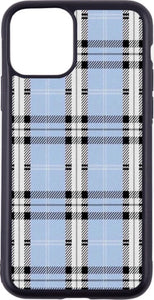 blue tartan case