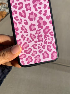 pink leopard print case