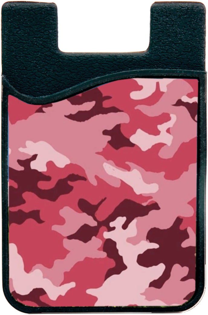 pink camo phone wallet