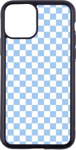 blue checkerboard case