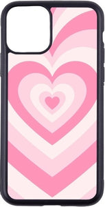 pink hearts case