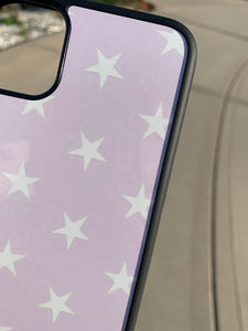 lilac star print case