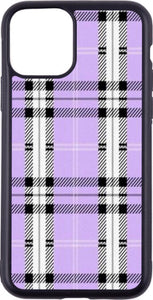 purple tartan case