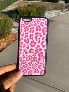 pink leopard print case