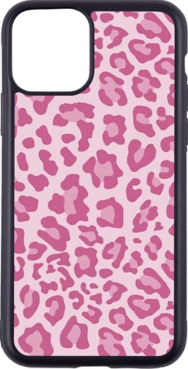 pink leopard print case – Cases By Chloe
