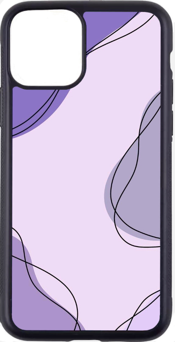 purple abstract case