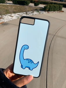 baby blue dino case